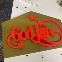 ´God Jul i frigolit