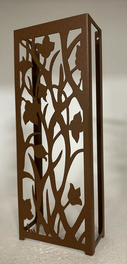 Ljusförvaring cortènkulör